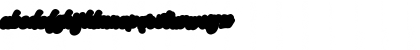 Download Handy Script Extrude Regular Font Lowercase Preview