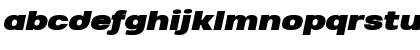 Download Heading Pro Wide Trial Black Italic Font Lowercase Preview