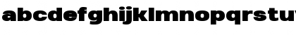Download Heading Pro Wide Trial Black Font Lowercase Preview