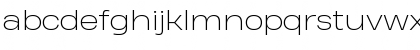 Download Heading Pro Wide Trial ExtraLight Font Lowercase Preview