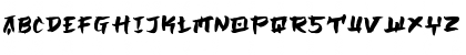 Download JAPANBRUSH Regular Font Lowercase Preview