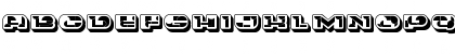 Download Portfolio 3D Extravagant Regular Font Lowercase Preview
