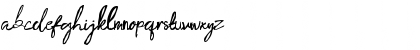 Download Porto Bianco Brush Demo Regular Font Lowercase Preview
