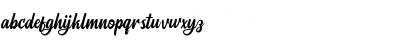 Download Pristyne DEMO Regular Font Lowercase Preview