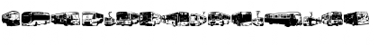 Download Public Transport Regular Font Lowercase Preview