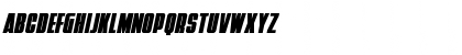 Download Punch Condensed Italic Regular Font Lowercase Preview