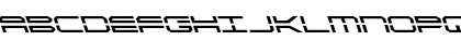Download QuickStrike Leftalic Leftalic Font Lowercase Preview