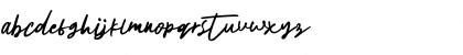 Download The Horizontal Regular Font Lowercase Preview