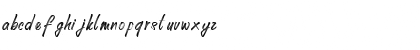 Download Unforgotten More Regular Font Lowercase Preview
