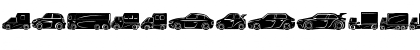 Download Vehicles Regular Font Lowercase Preview