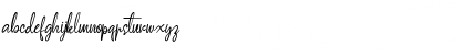 Download VerticaScripts Regular Font Lowercase Preview