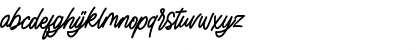 Download Watasyina Regular Font Lowercase Preview