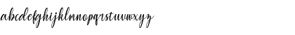 Download Yulinda Script Regular Font Lowercase Preview