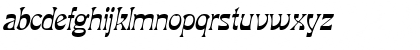 Download VanVeen Italic Font Lowercase Preview