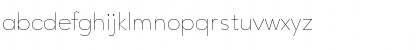 Download Ageo Personal Use Thin Regular Font Lowercase Preview