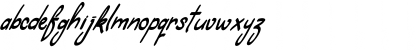 Download Ambarawa Script Font Lowercase Preview