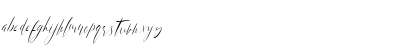 Download Anita Jane Regular Font Lowercase Preview