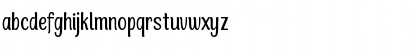 Download Anticed Regular Font Lowercase Preview