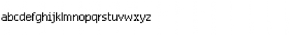 Download AprilSans Regular Font Lowercase Preview