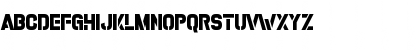 Download Army Buster Regular Font Lowercase Preview