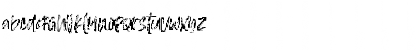 Download Asteriska-Personal Use Regular Font Lowercase Preview