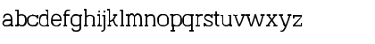 Download Austral Slab Rough Light Font Lowercase Preview