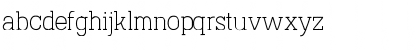 Download Austral Slab Rough Thin Font Lowercase Preview