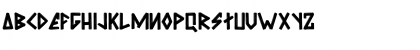 Download Awesome Brush Regular Font Lowercase Preview