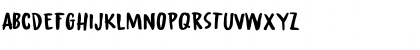 Download Awesome Sauce DEMO Regular Font Lowercase Preview