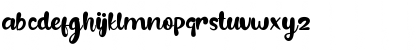 Download Beloved Daughter Regular Font Lowercase Preview