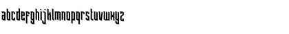 Download BLARKS Regular Font Lowercase Preview