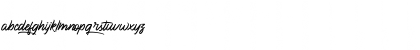 Download BlueKing Regular Font Lowercase Preview