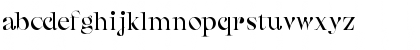 Download booz-uhm Regular Font Lowercase Preview