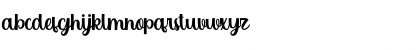 Download Bright Sunkiss Personal Use Onl Regular Font Lowercase Preview