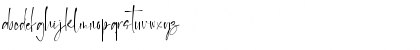 Download Brilliant Starlight Regular Font Lowercase Preview