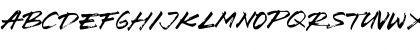 Download Brush Wedco Regular Font Lowercase Preview