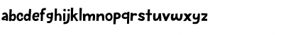 Download Bugbear DEMO Regular Font Lowercase Preview