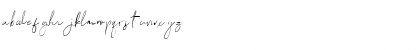 Download Bulqeusfertom Regular Font Lowercase Preview