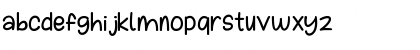 Download Butterbean Regular Font Lowercase Preview