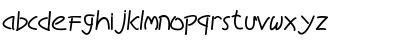 Download BelovedJourney Regular Font Lowercase Preview