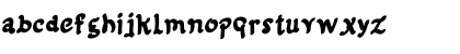 Download Esenene Regular Font Lowercase Preview