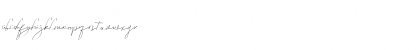 Download Eveline Cara Regular Font Lowercase Preview
