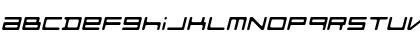 Download F-Zero GX Menu Font Rounded Italic Font Lowercase Preview