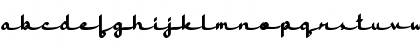 Download Jasmine Script regular Font Lowercase Preview