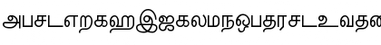 Download Vavuniya Regular Font Lowercase Preview