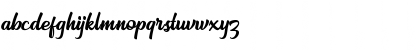 Download Mackless Script ScriptDemo Font Lowercase Preview