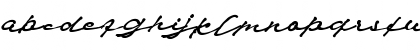 Download Pollard_Signature Regular Font Lowercase Preview