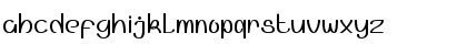 Download Pramudya Regular Font Lowercase Preview