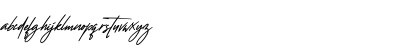 Download Wanted Signature Regular Font Lowercase Preview