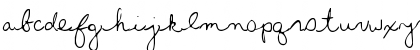 Download Chelsea's Handwriting Regular Font Lowercase Preview
